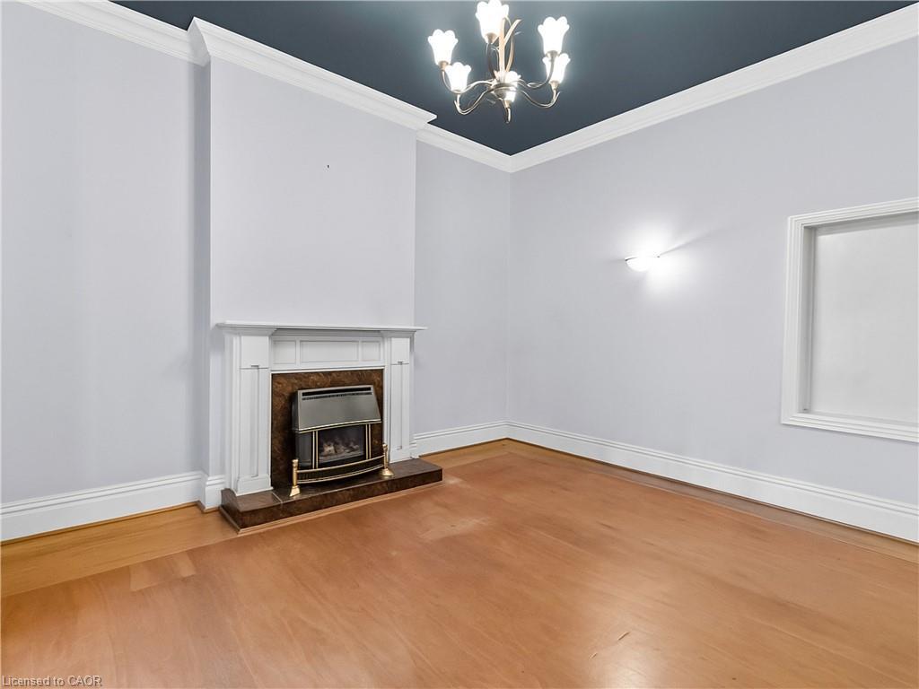 282 Main Street W, Hamilton, ON - Indoor With Fireplace
