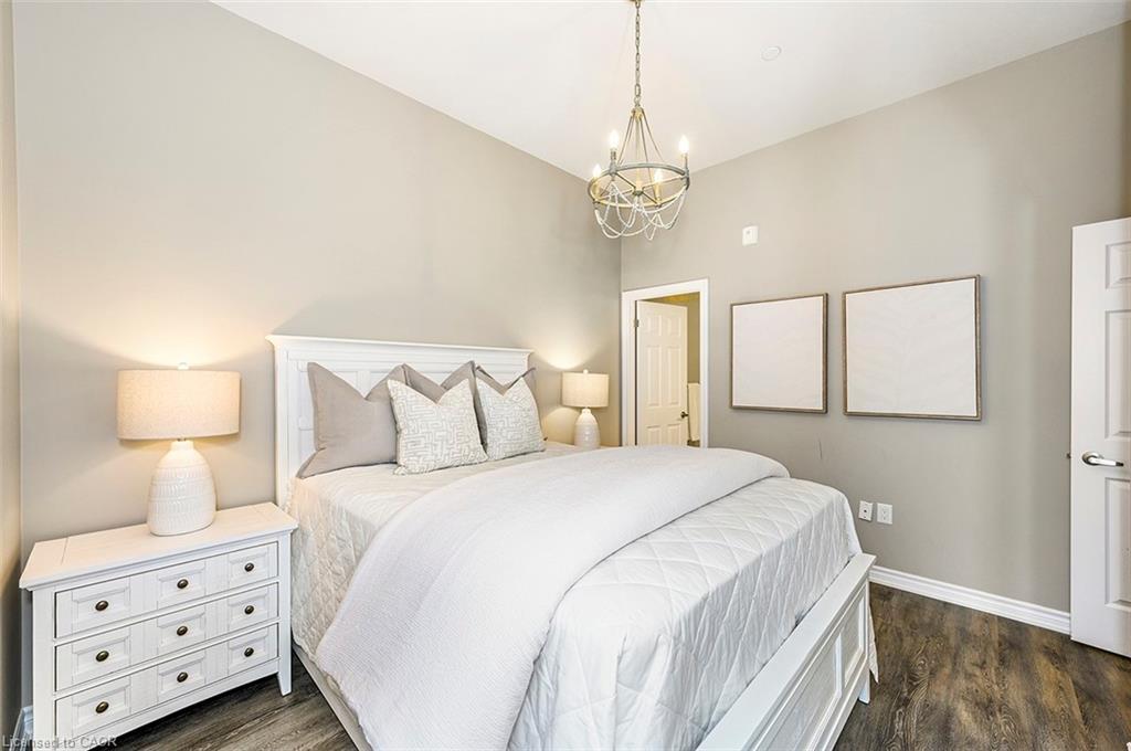 1101-716 Main Street E, Milton, ON - Indoor Photo Showing Bedroom