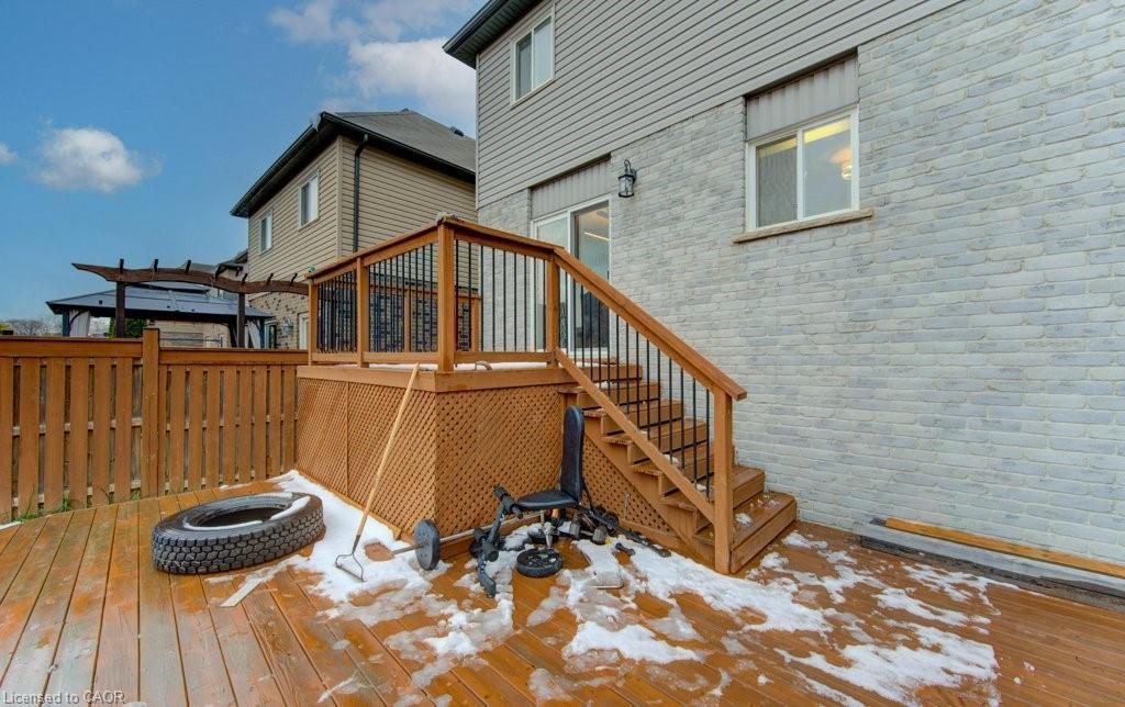 199 Cranbrook Street, Kitchener, ON - Outdoor With Deck Patio Veranda With Exterior