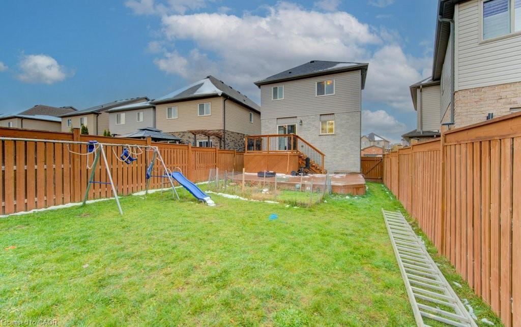 199 Cranbrook Street, Kitchener, ON - Outdoor With Deck Patio Veranda With Backyard With Exterior