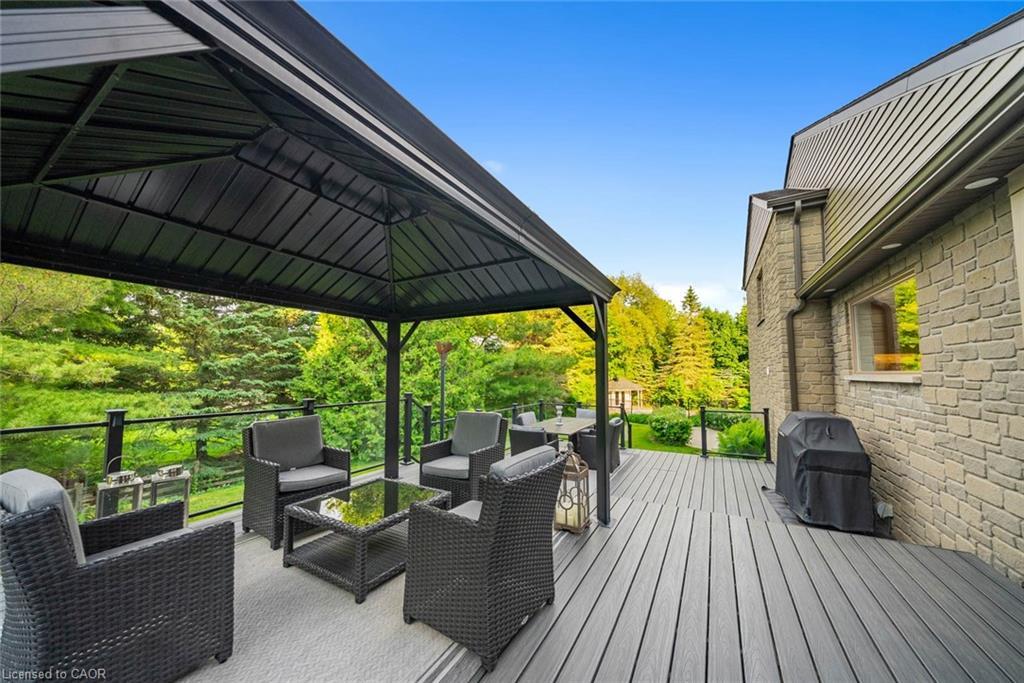 2038 15 Side Road, Milton, ON - Outdoor With Deck Patio Veranda With Exterior
