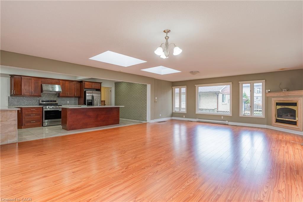 1242 Rebecca Street, Oakville, ON - Indoor With Fireplace