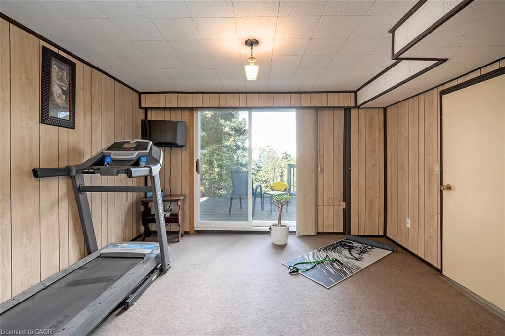 177 Lavina Crescent, Hamilton, ON - Indoor Photo Showing Gym Room