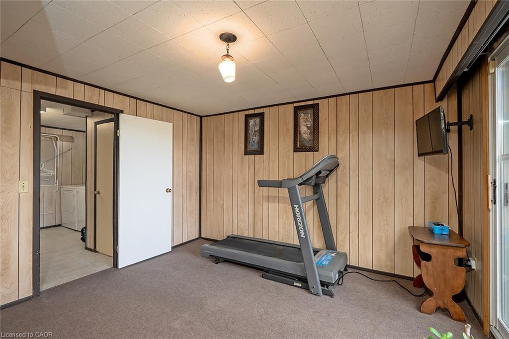 177 Lavina Crescent, Hamilton, ON - Indoor Photo Showing Gym Room