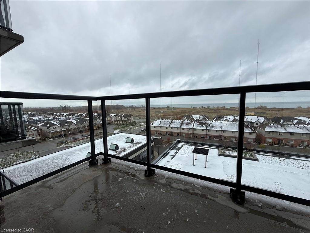 605-560 North Service Road, Grimsby, ON - Outdoor With Body Of Water With Balcony With View