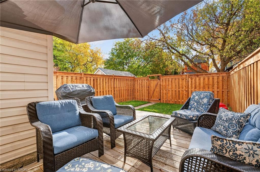 56 Francis Street, Hamilton, ON - Outdoor With Deck Patio Veranda With Exterior