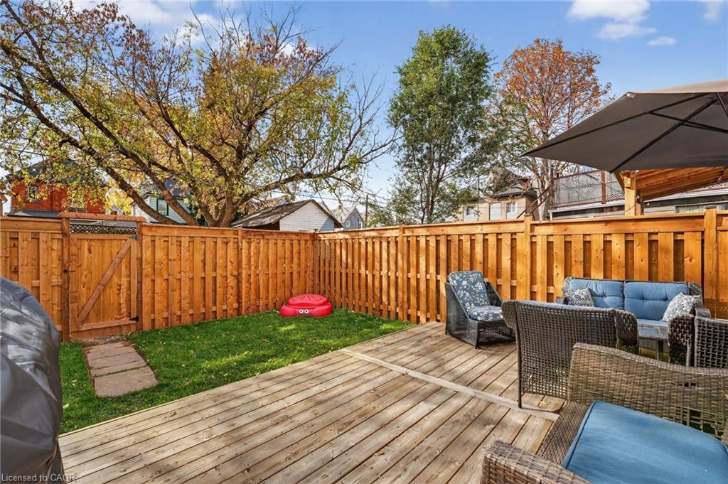 56 Francis Street, Hamilton, ON - Outdoor With Deck Patio Veranda