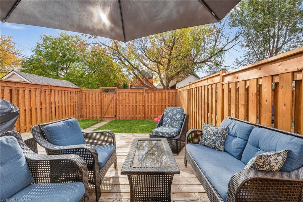 56 Francis Street, Hamilton, ON - Outdoor With Deck Patio Veranda With Exterior