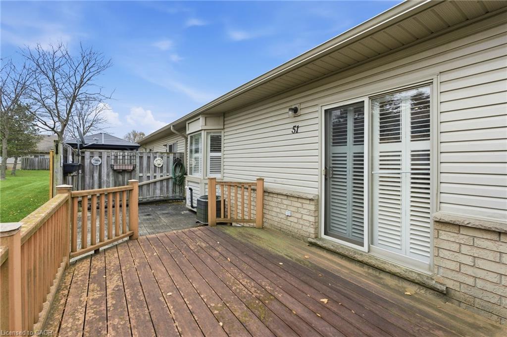 51-34 Southbrook Drive, Binbrook, ON - Outdoor With Deck Patio Veranda With Exterior