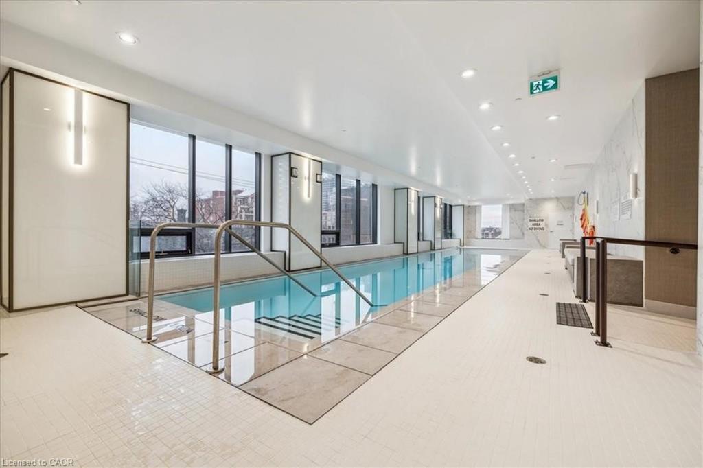 1201-2007 James Street, Burlington, ON - Indoor Photo Showing Other Room With In Ground Pool