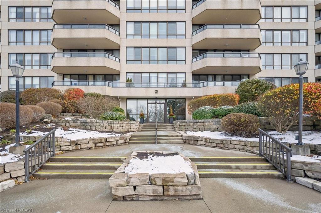 406-2 Lancaster Street E, Kitchener, ON - Outdoor With Balcony
