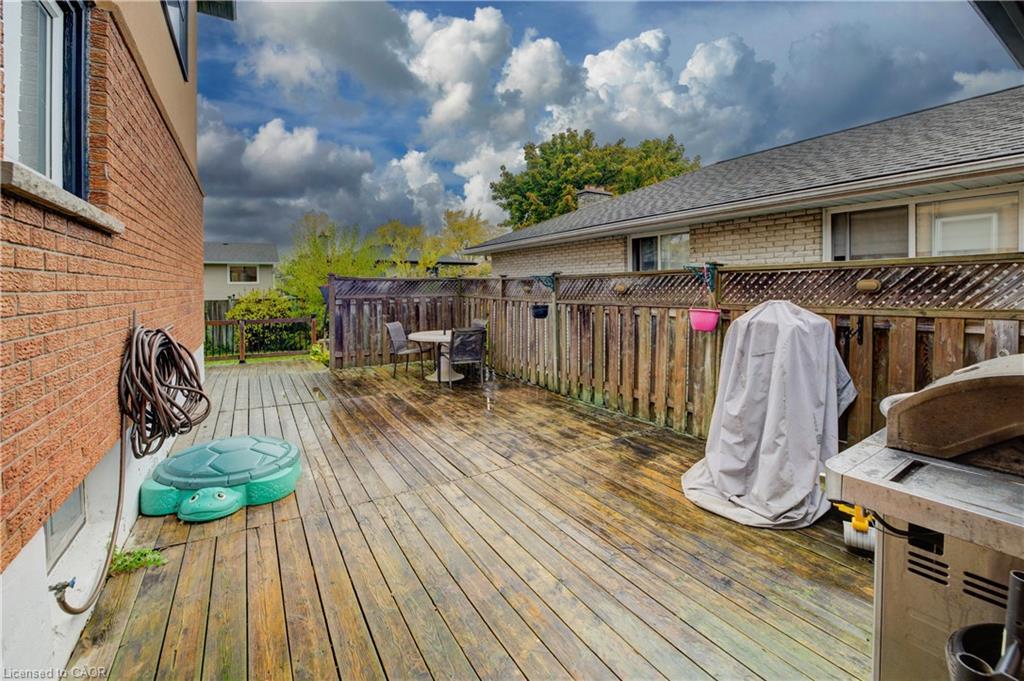 31 Bonfair Court, Kitchener, ON - Outdoor With Deck Patio Veranda With Exterior