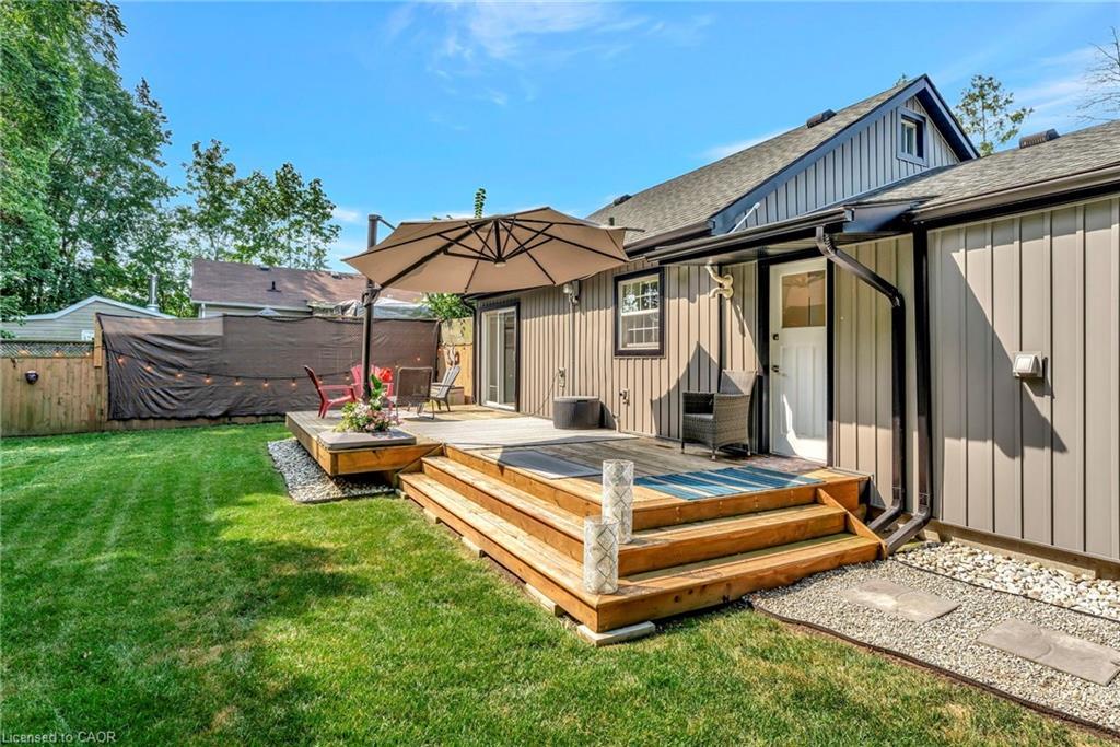 275 Talbot Street N, Simcoe, ON - Outdoor With Deck Patio Veranda With Exterior