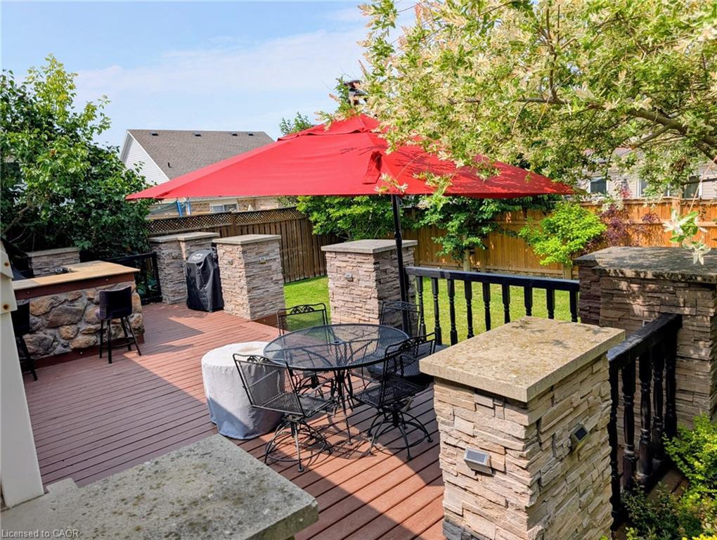 5 Mavin Street, Brantford, ON - Outdoor With Deck Patio Veranda