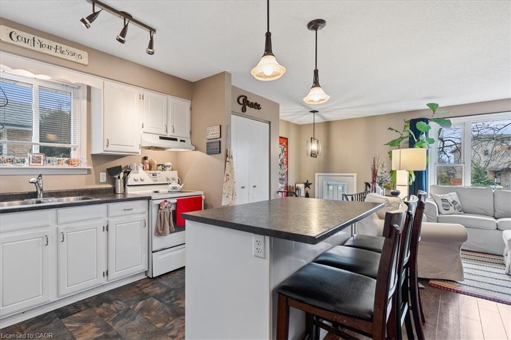 1123 Pearson Drive, Woodstock, ON - Indoor Photo Showing Kitchen With Double Sink
