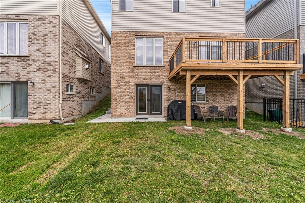 121 Steeplechase Way, Waterloo, ON - Outdoor With Deck Patio Veranda With Exterior