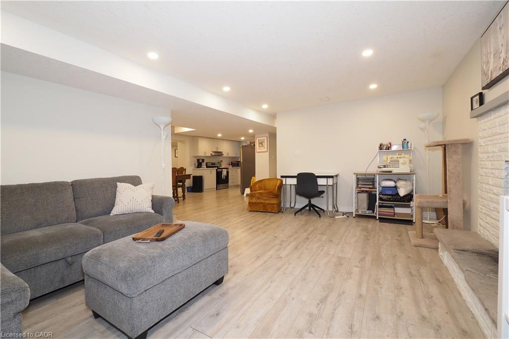 296 Dumfries Avenue, Kitchener, ON - Indoor Photo Showing Living Room