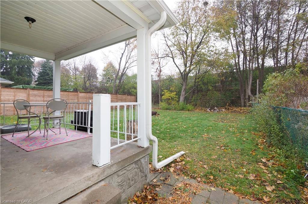 296 Dumfries Avenue, Kitchener, ON - Outdoor With Deck Patio Veranda