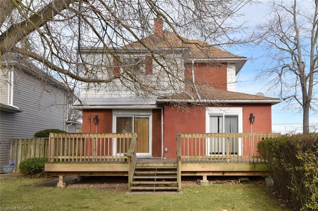65 Young Street, Welland, ON - Outdoor With Deck Patio Veranda