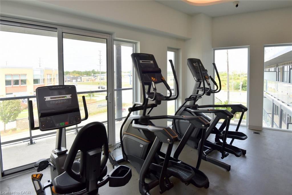 B1006-3200 Dakota Common, Burlington, ON - Indoor Photo Showing Gym Room