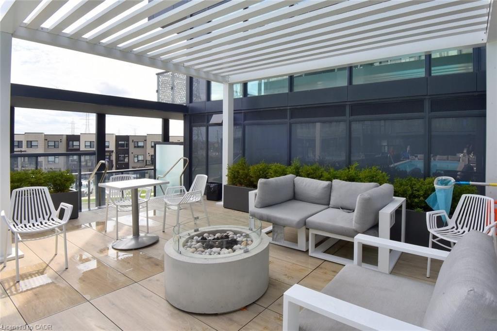 B1006-3200 Dakota Common, Burlington, ON - Outdoor With Deck Patio Veranda