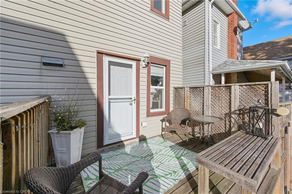190 Wood Street E, Hamilton, ON - Outdoor With Deck Patio Veranda With Exterior