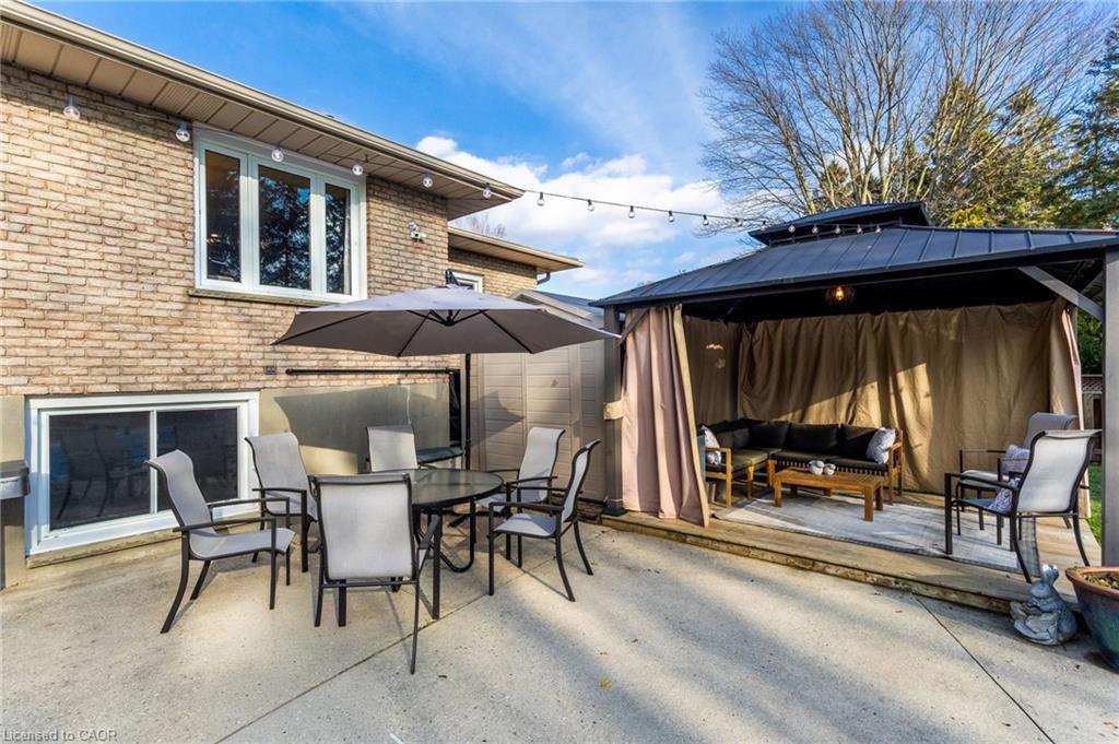 34 Dora Drive, Simcoe, ON - Outdoor With Deck Patio Veranda With Exterior