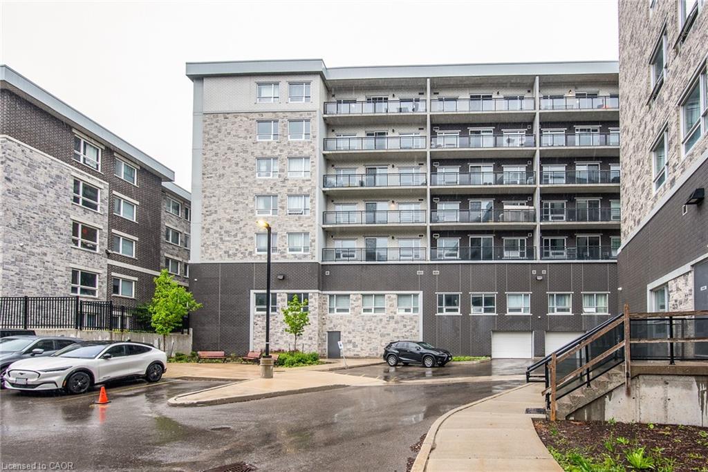 609F-275 Larch Street, Waterloo, ON - Outdoor With Balcony With Facade