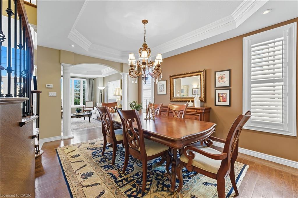 20 Lorupe Court, Ancaster, ON - Indoor Photo Showing Dining Room
