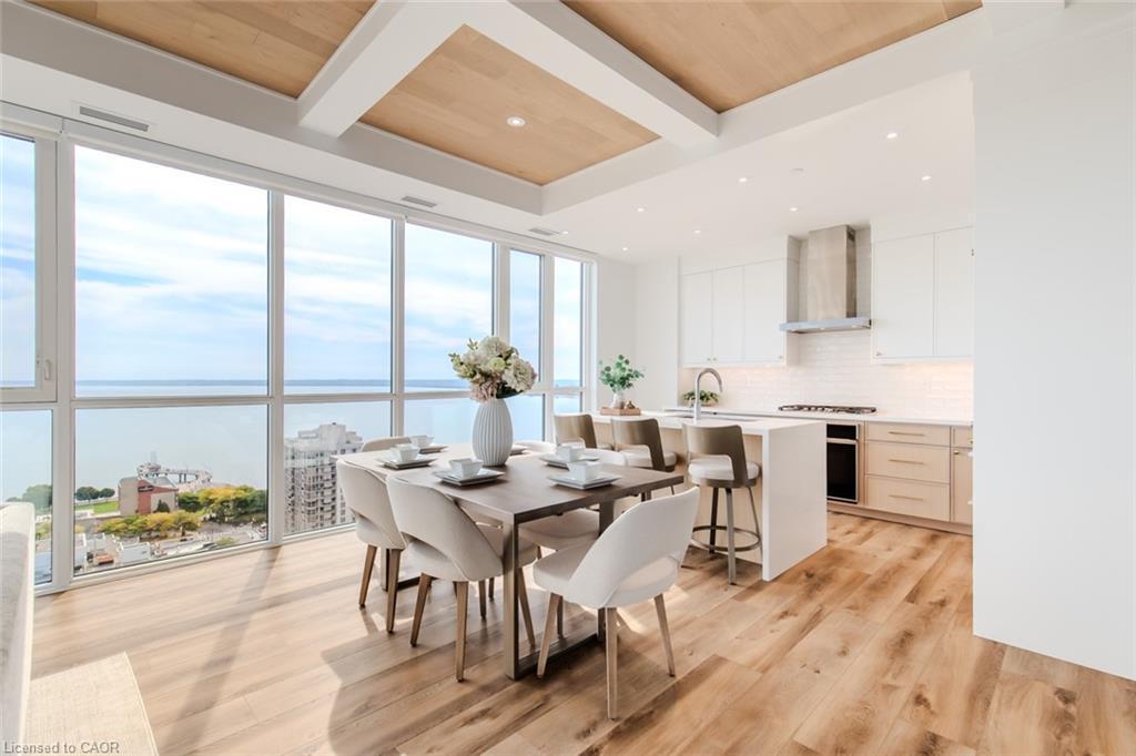 2102-2007 James Street, Burlington, ON - Indoor Photo Showing Dining Room