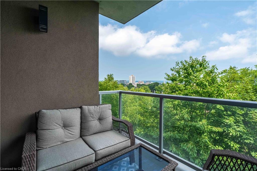 306-455 Charlton Avenue E, Hamilton, ON - Outdoor With Balcony With Exterior