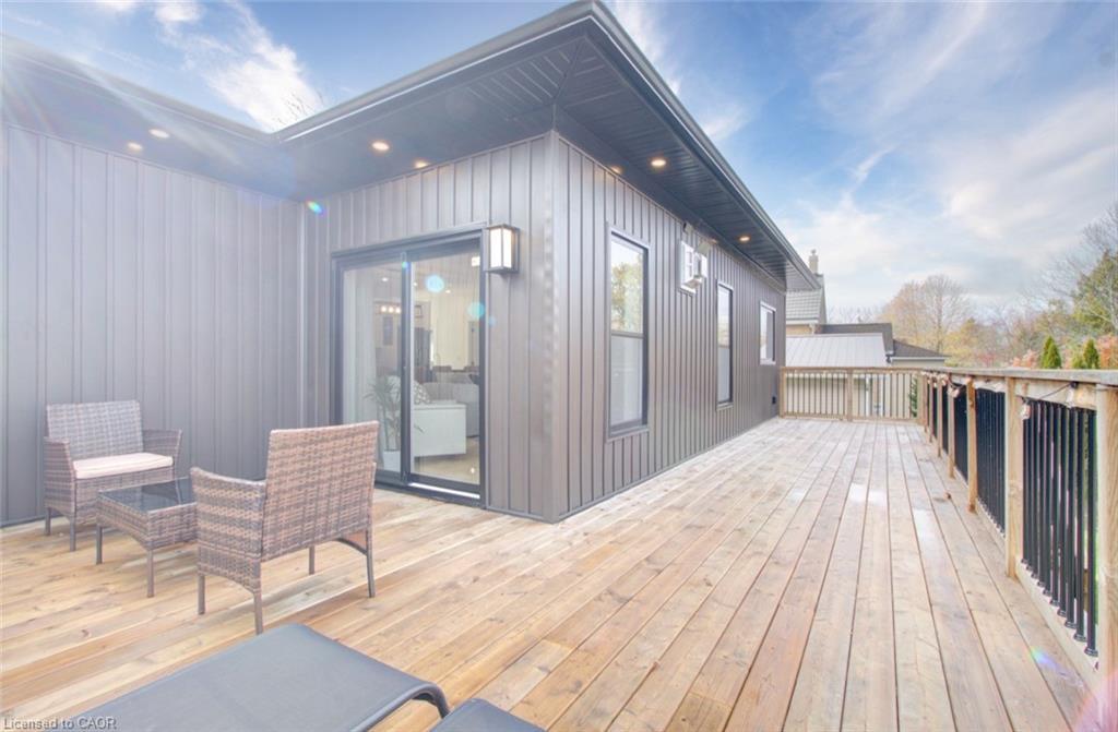 134 Aiken Street, Meaford, ON - Outdoor With Deck Patio Veranda With Exterior