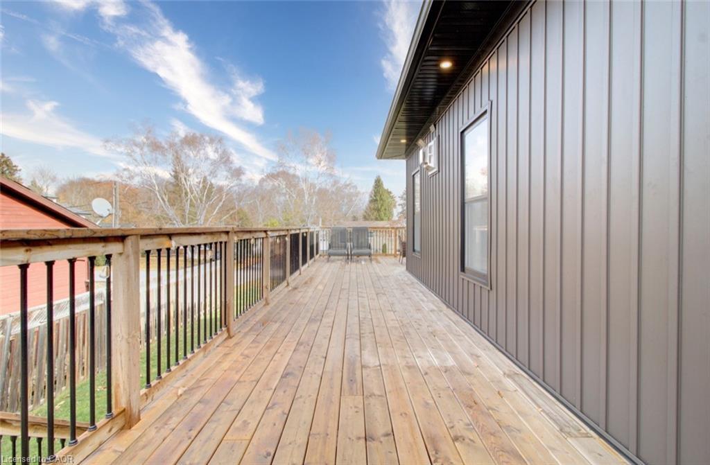 134 Aiken Street, Meaford, ON - Outdoor With Deck Patio Veranda With Exterior