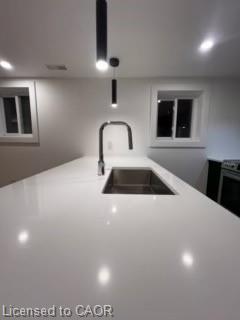 2-286 East 45Th Street, Hamilton, ON - Indoor Photo Showing Kitchen With Double Sink