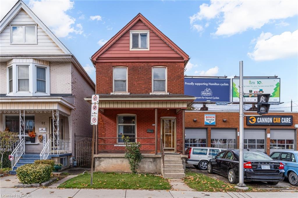 53 Sherman Avenue N, Hamilton, ON - Outdoor With Deck Patio Veranda With Facade