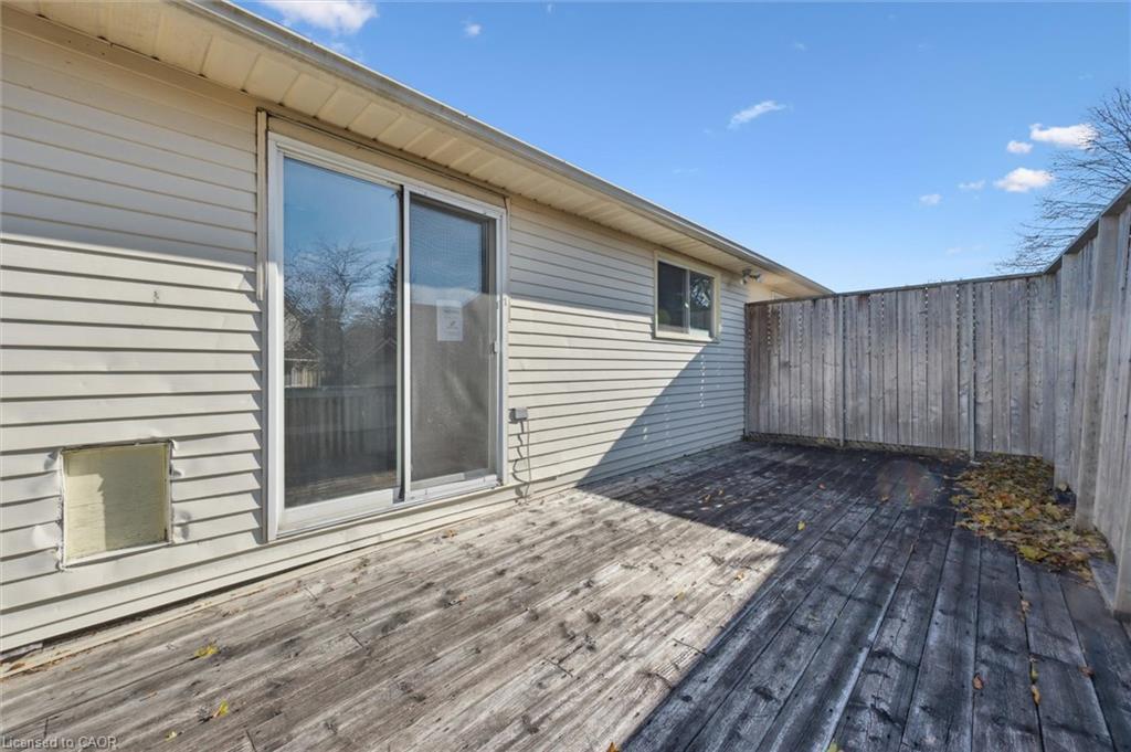 B-501 Kingscourt Drive, Waterloo, ON - Outdoor With Deck Patio Veranda With Exterior