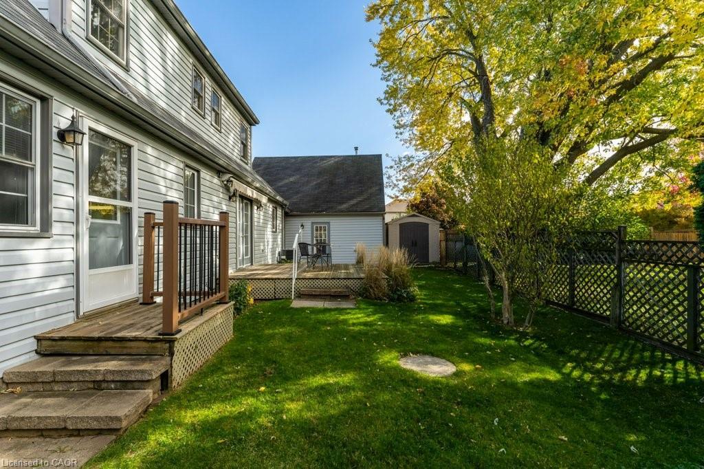 24 Lake Street, Grimsby, ON - Outdoor With Deck Patio Veranda