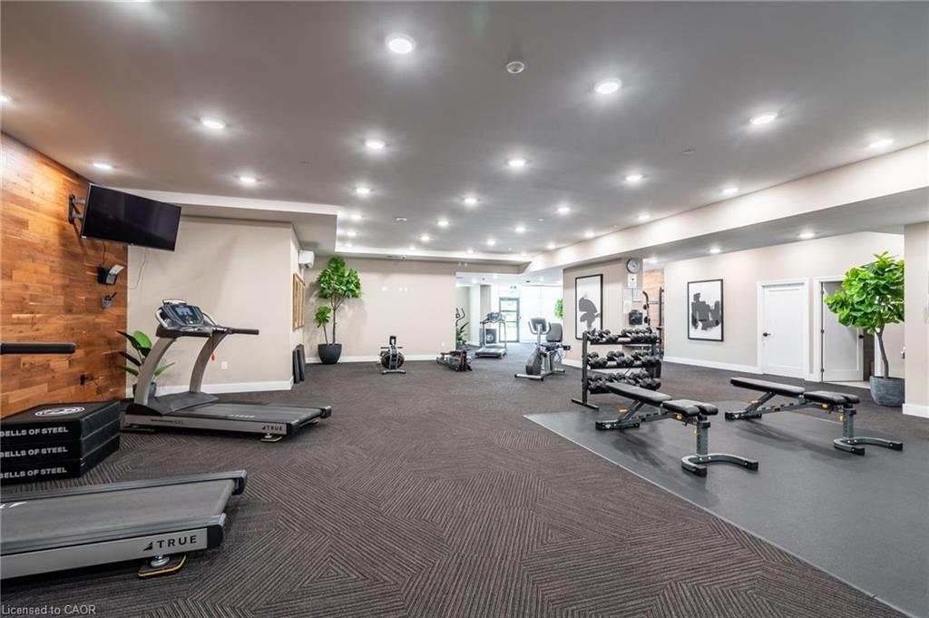 814-1878 Gordon Street, Guelph, ON - Indoor Photo Showing Gym Room