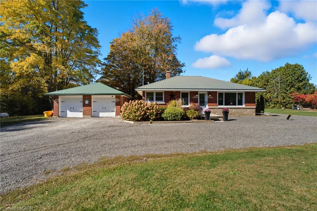 1822 Spragues Road, Ayr, ON - Outdoor With Facade
