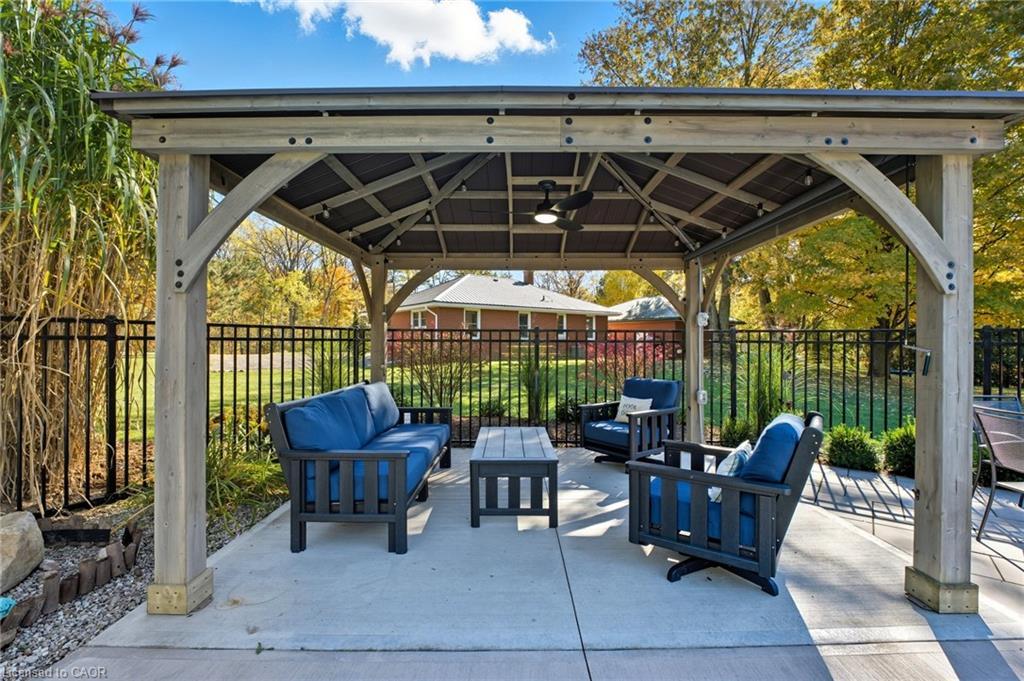 1822 Spragues Road, Ayr, ON - Outdoor With Deck Patio Veranda With Exterior