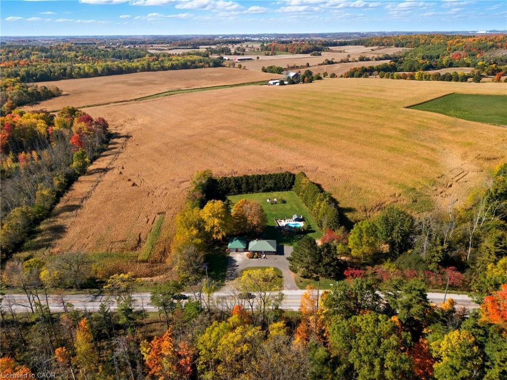 1822 Spragues Road, Ayr, ON - Outdoor With View