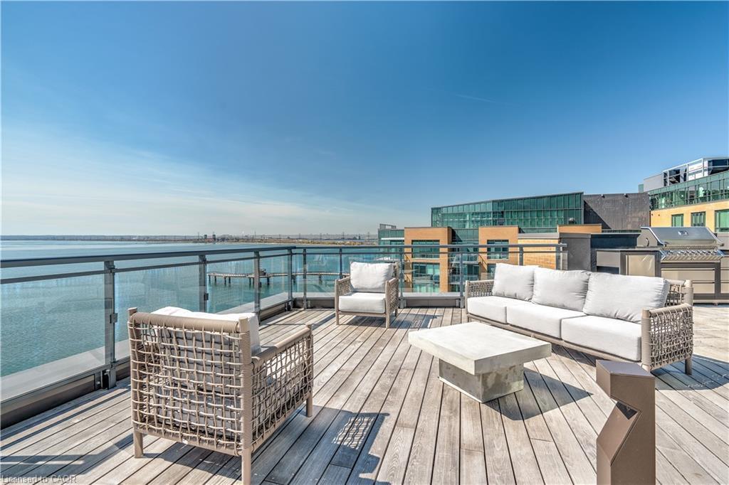 1102-2060 Lakeshore Road, Burlington, ON - Outdoor With Body Of Water With Deck Patio Veranda
