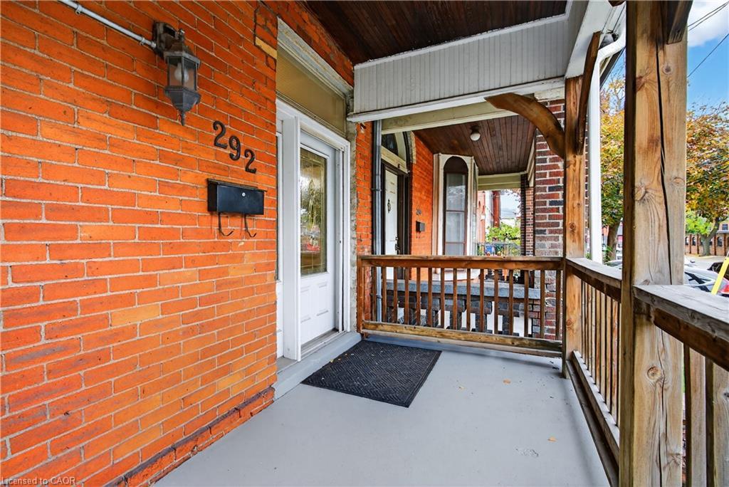 292 John Street N, Hamilton, ON - Outdoor With Deck Patio Veranda With Exterior