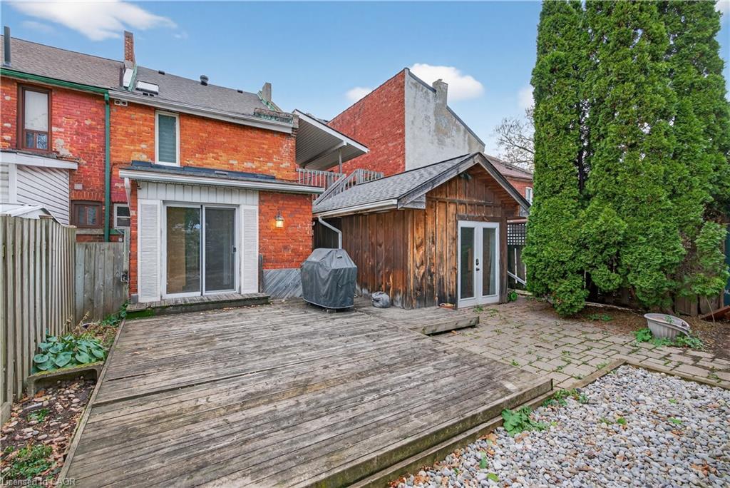 292 John Street N, Hamilton, ON - Outdoor With Deck Patio Veranda With Exterior