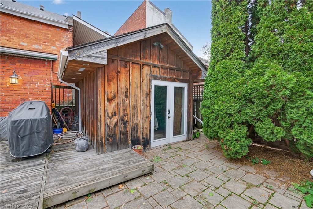 292 John Street N, Hamilton, ON - Outdoor With Deck Patio Veranda With Exterior