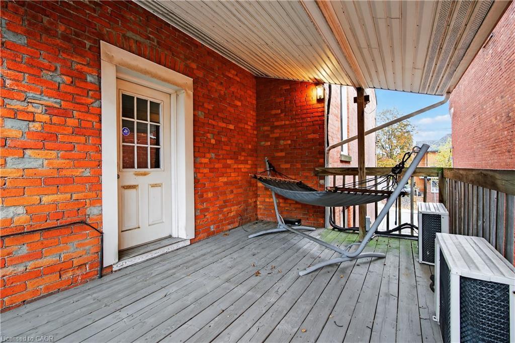 292 John Street N, Hamilton, ON - Outdoor With Deck Patio Veranda With Exterior