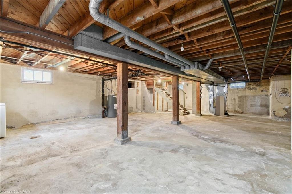 48 Cherry Street, Simcoe, ON - Indoor Photo Showing Basement