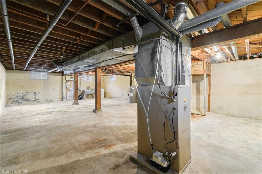 48 Cherry Street, Simcoe, ON - Indoor Photo Showing Basement