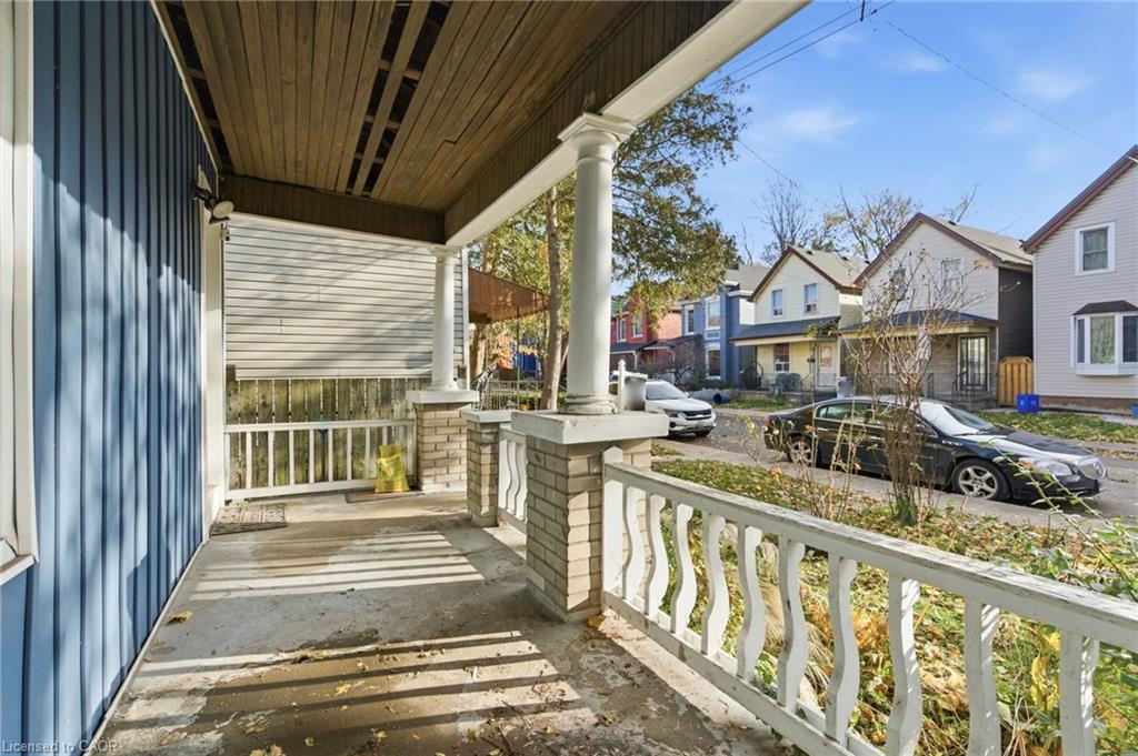 59 Francis Street, Hamilton, ON - Outdoor With Deck Patio Veranda With Exterior