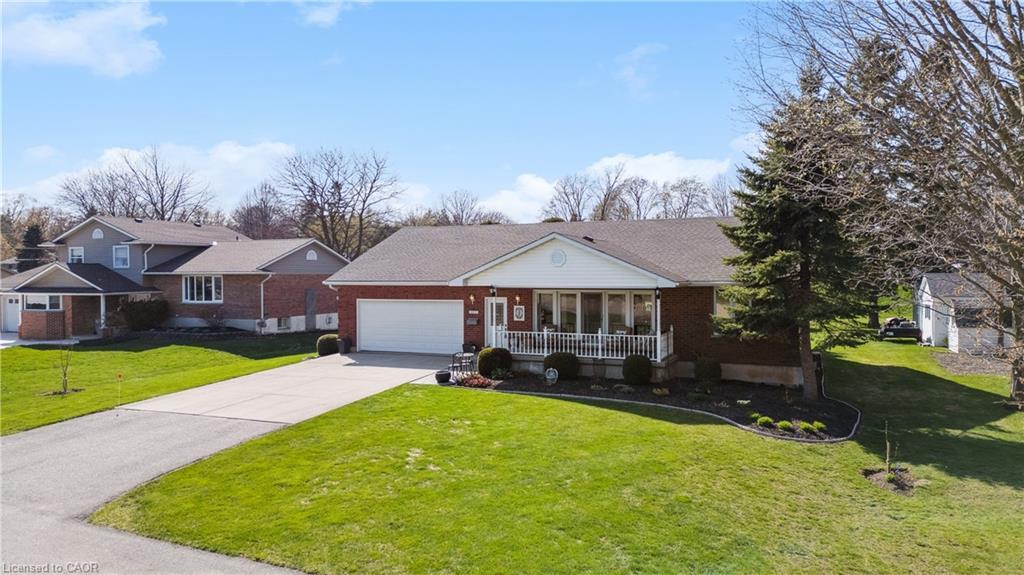 664 Maple Street, Brussels, ON - Outdoor With Deck Patio Veranda With Facade